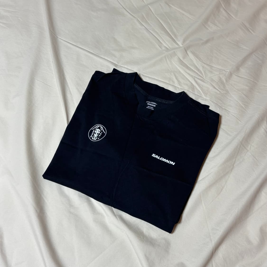 살로몬 재팬 익스클루시브 반팔 티셔츠 블랙 상품이미지2