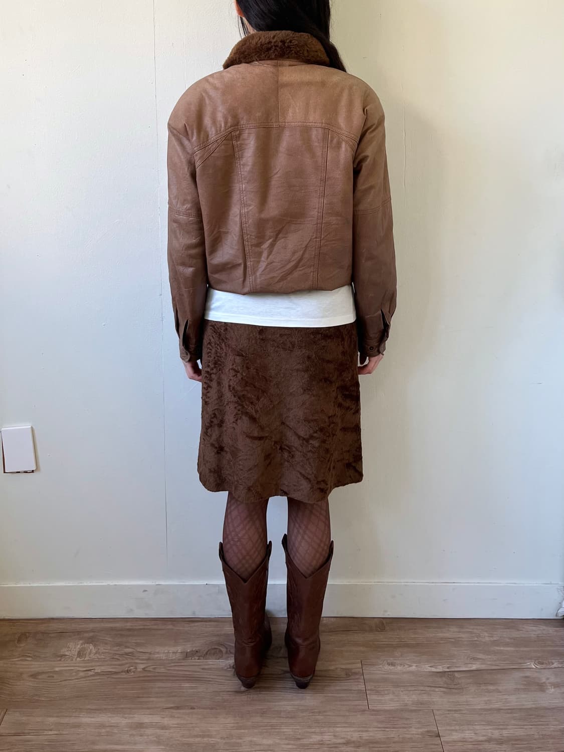 GRANVALTA 셰르파 레더 자켓 상품이미지9