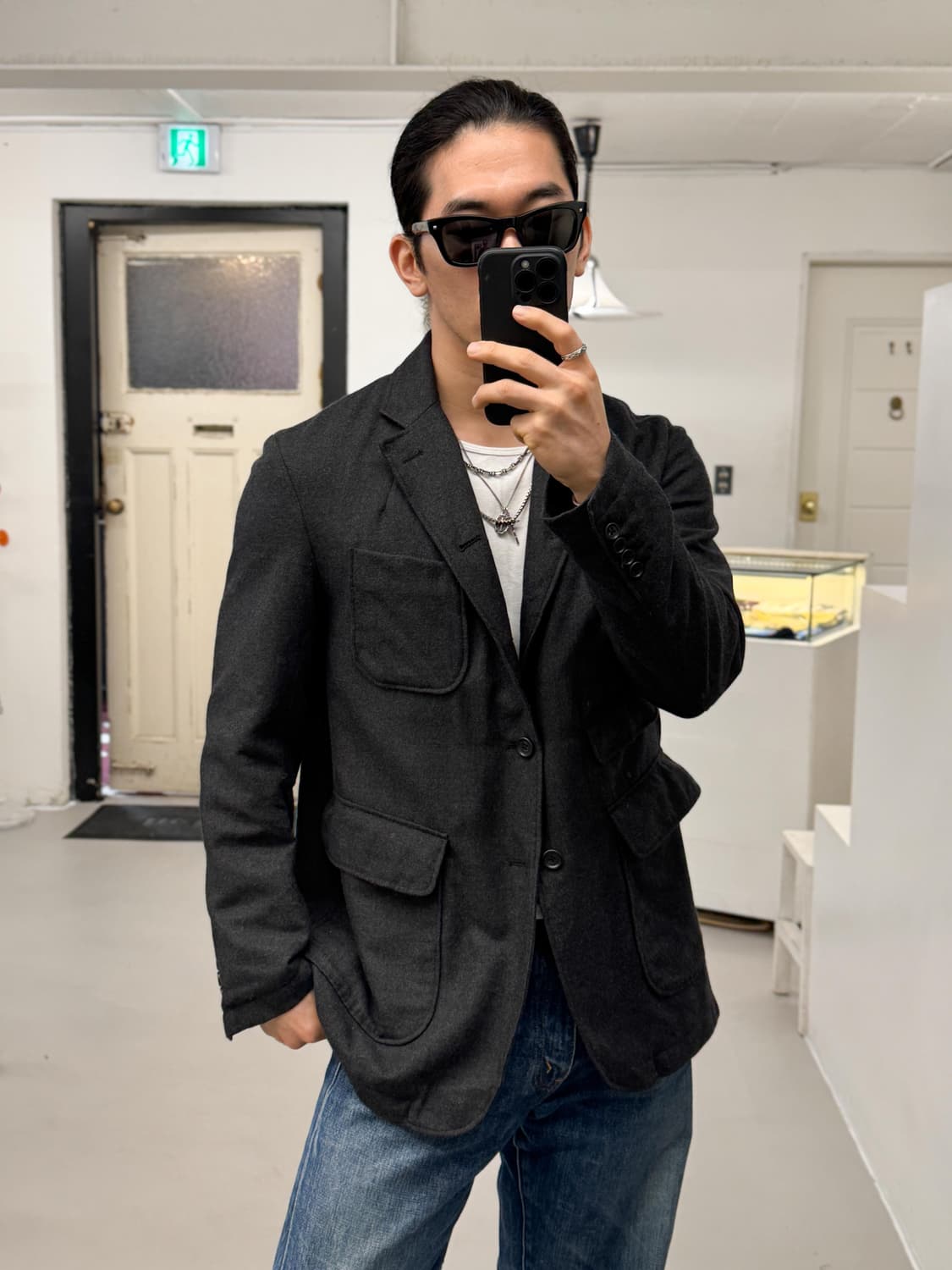 엔지니어드 가먼츠 울 자켓 상품이미지2