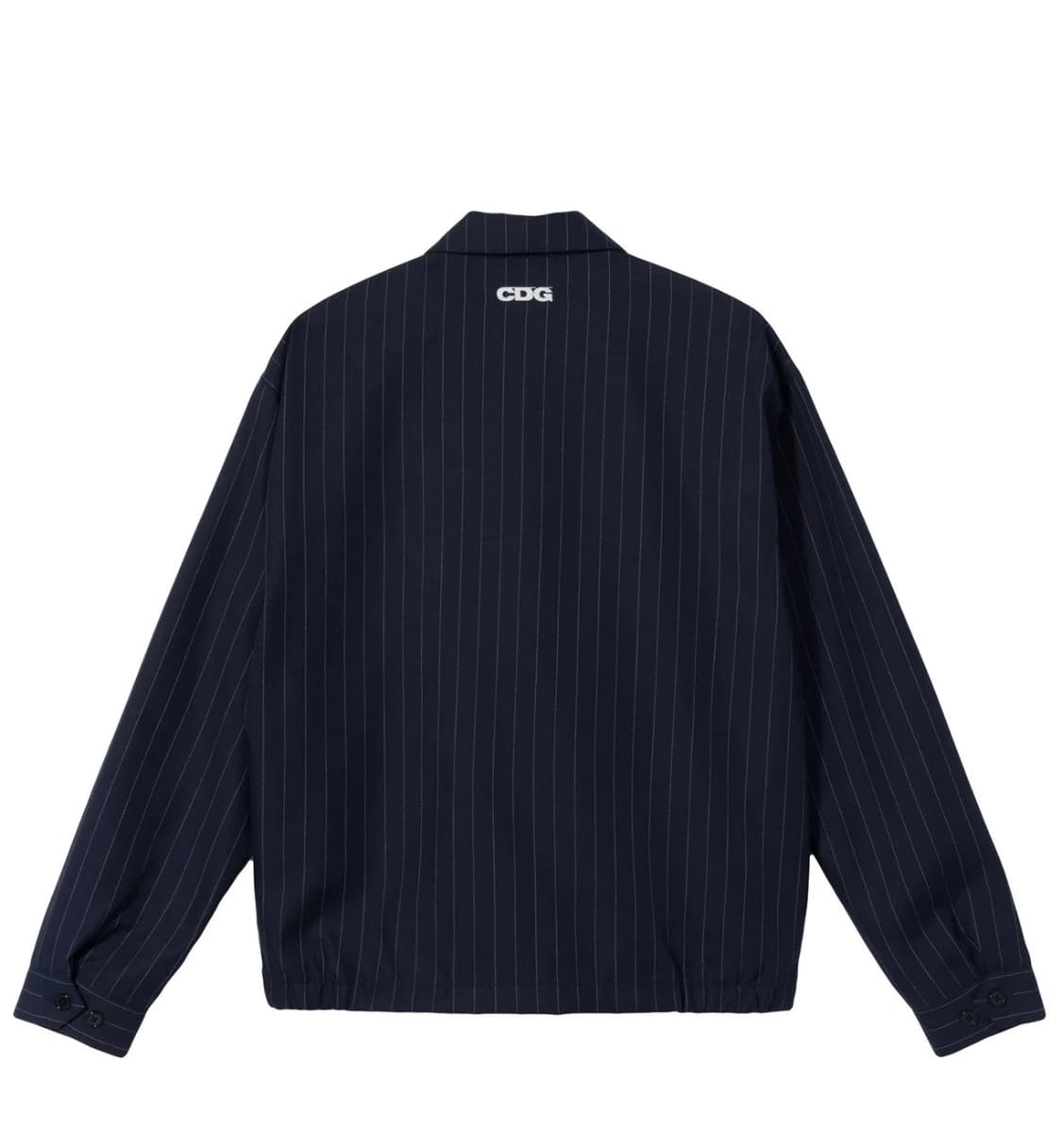 스투시 꼼데가르송 핀스트라이프자켓 stussy cdg pinstriped 상품이미지2