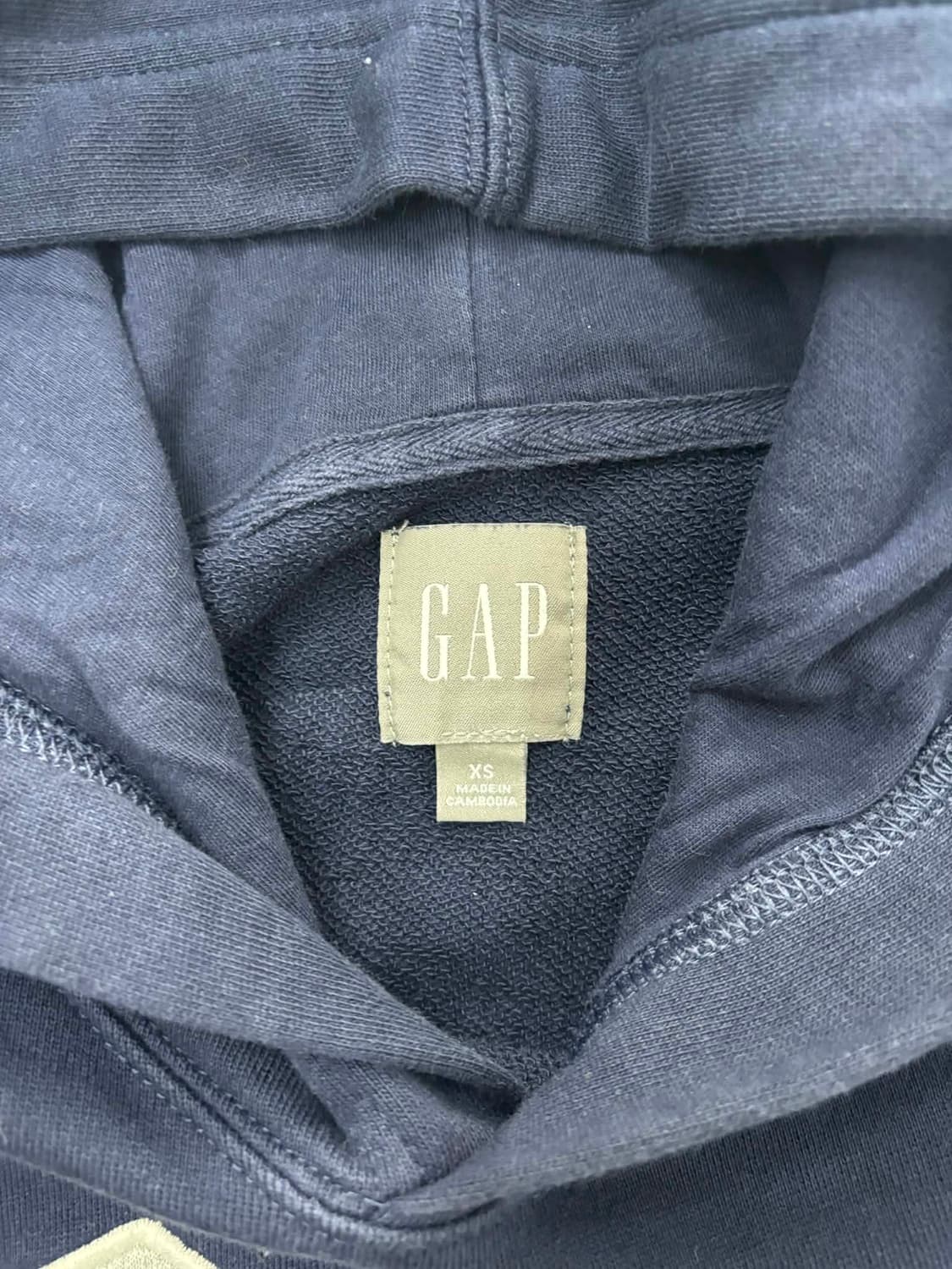 Gap 갭 빅로고 러블리힙 스웨트셔츠 후드티(XS) 상품이미지4