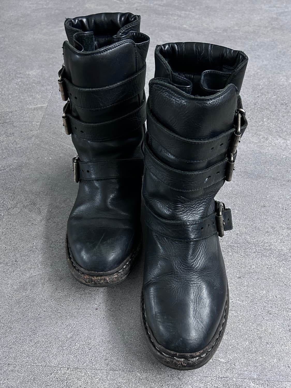 버버리 멀티 버클 레더 엔지니어 부츠 상품이미지3