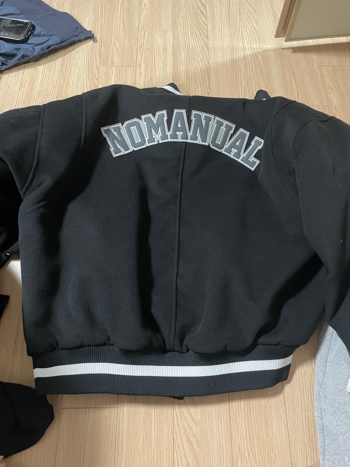 노메뉴얼 바시티 자켓 L사이즈 상품이미지2