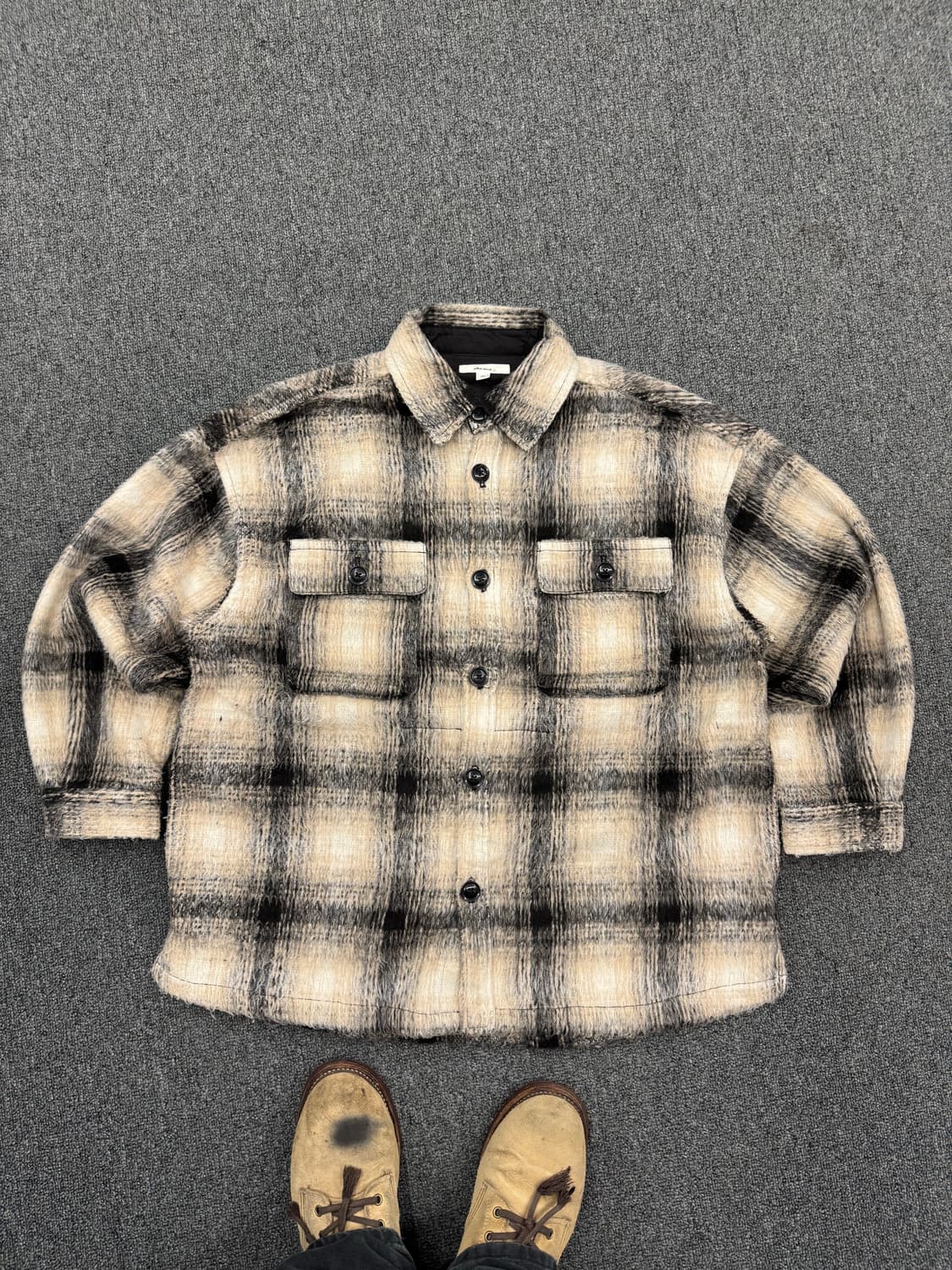 niko and 빈티지 체크셔츠자켓 상품이미지1