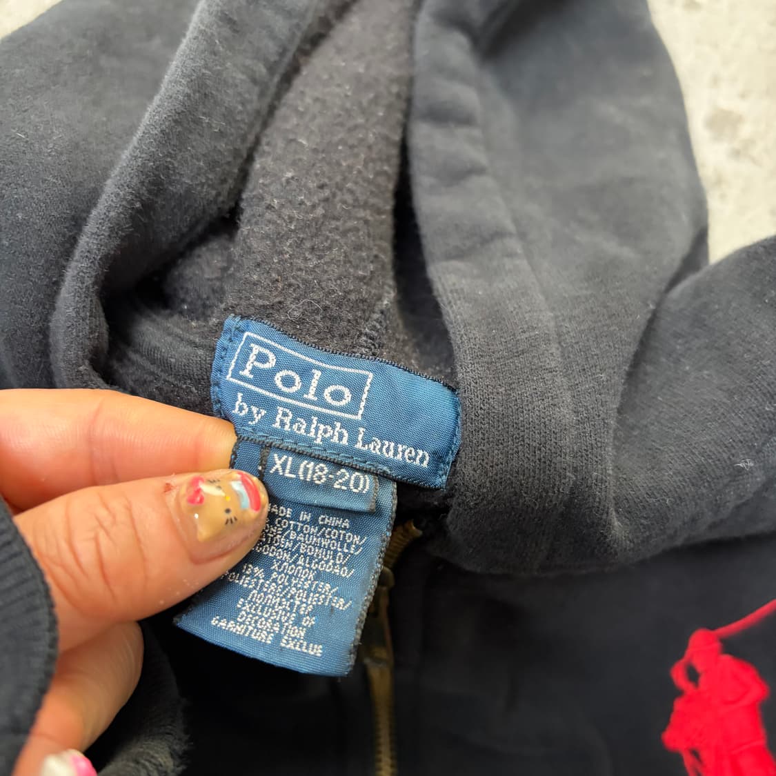 폴로 빅포니 후드집업[1983] 상품이미지6