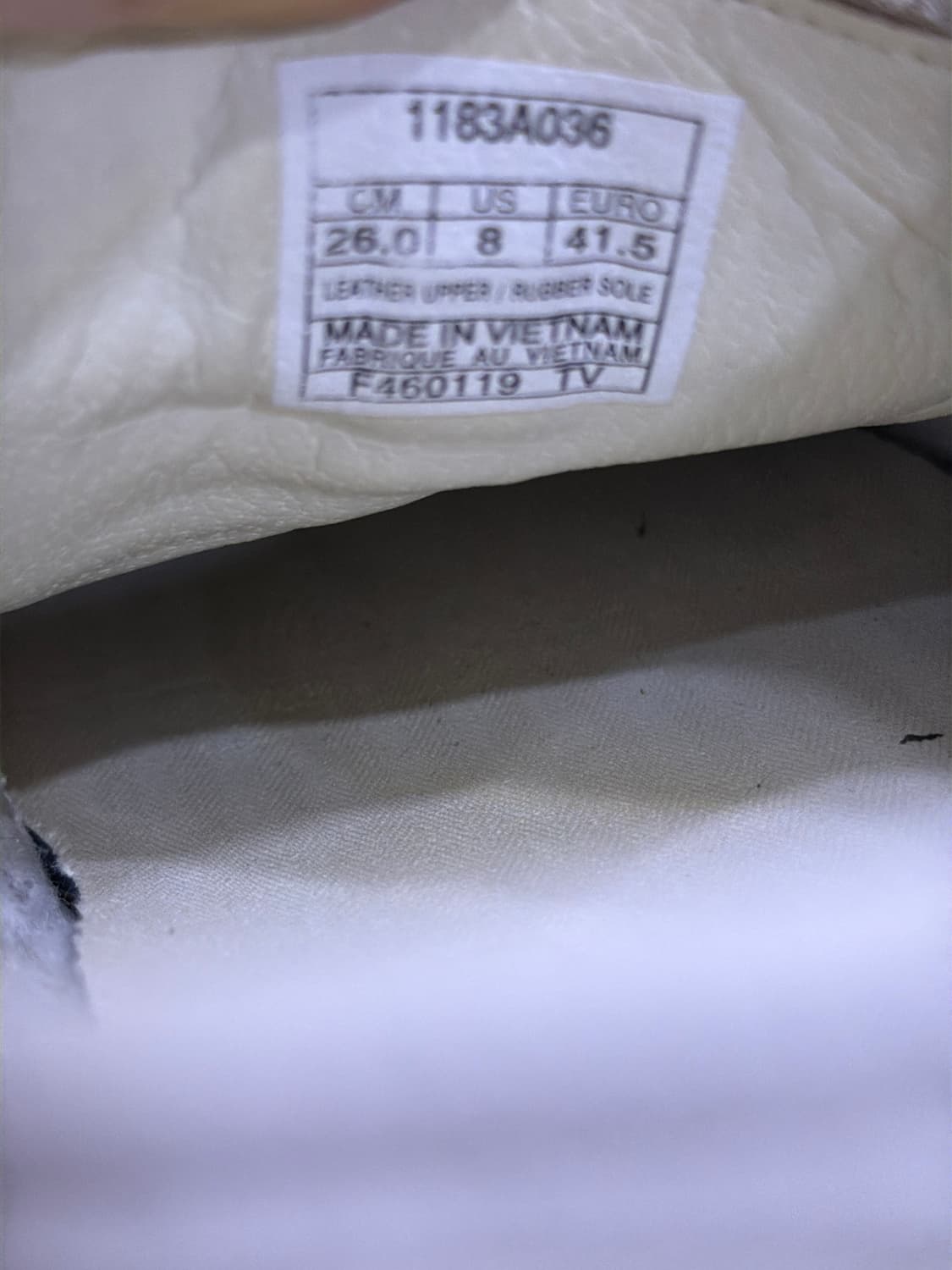 오니츠카타이거 멕시코66 화이트 블루 레드 260 상품이미지9