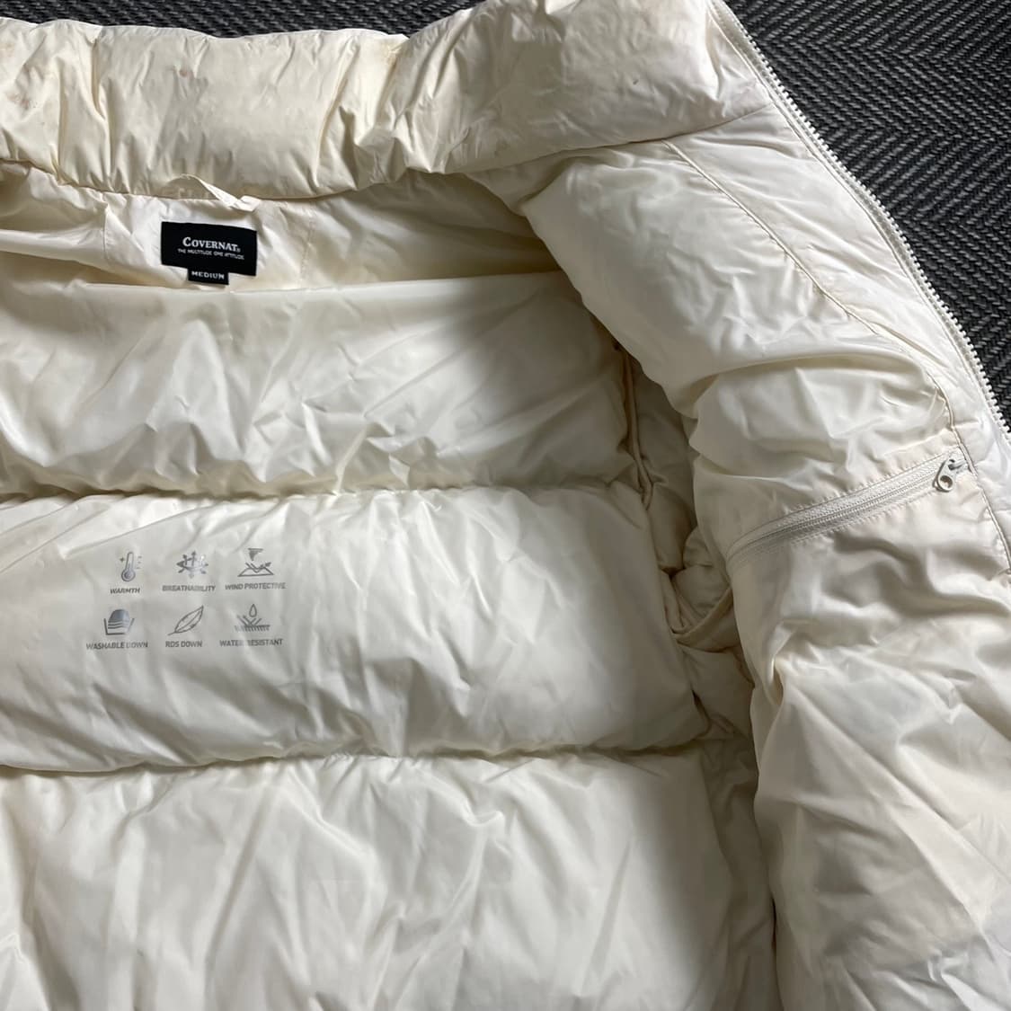커버낫 RDS 아치로고 덕다운 패딩o 4283 상품이미지6