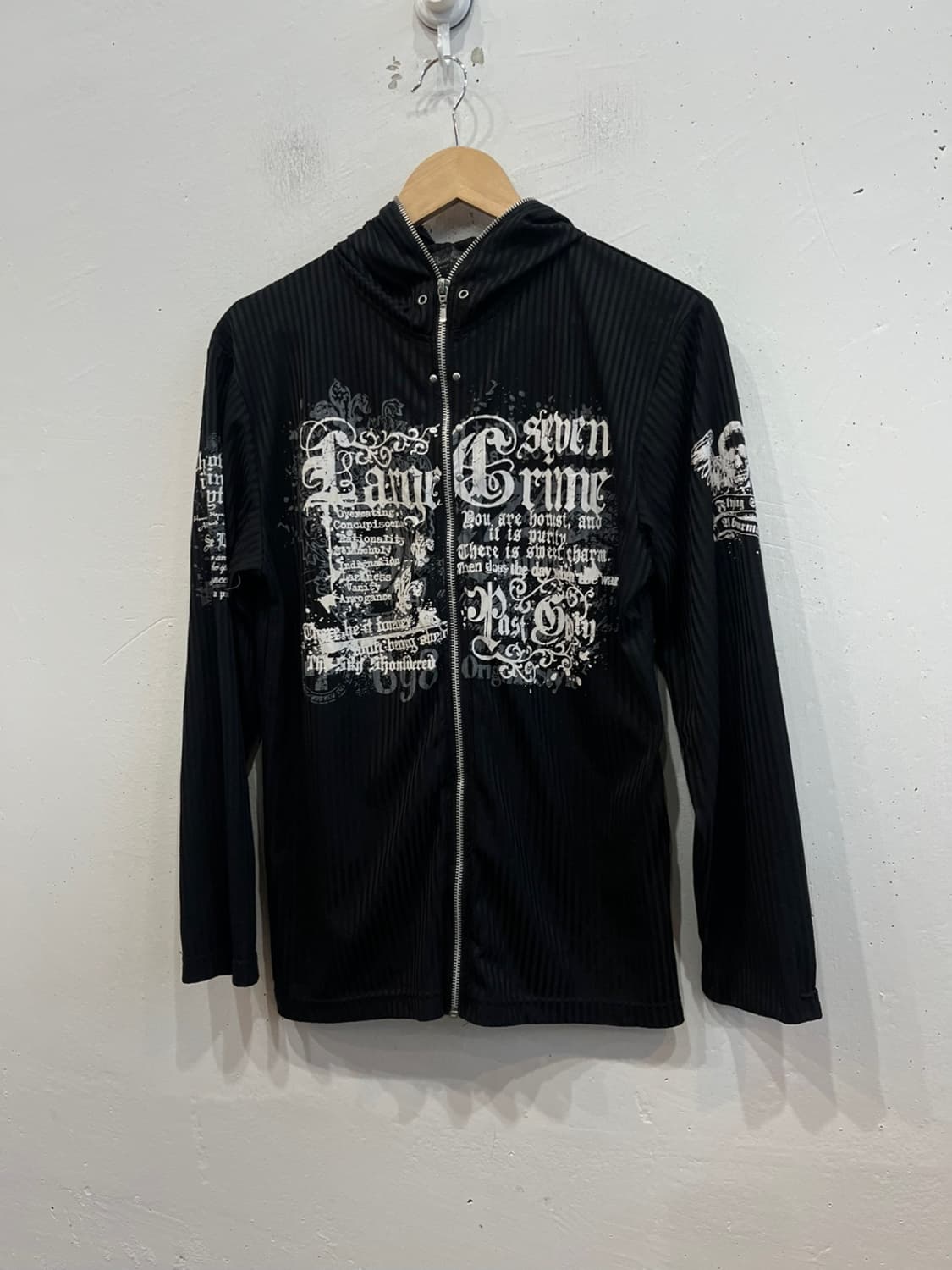 beaumere JPN 펑크 풀집업 후드 상품이미지2