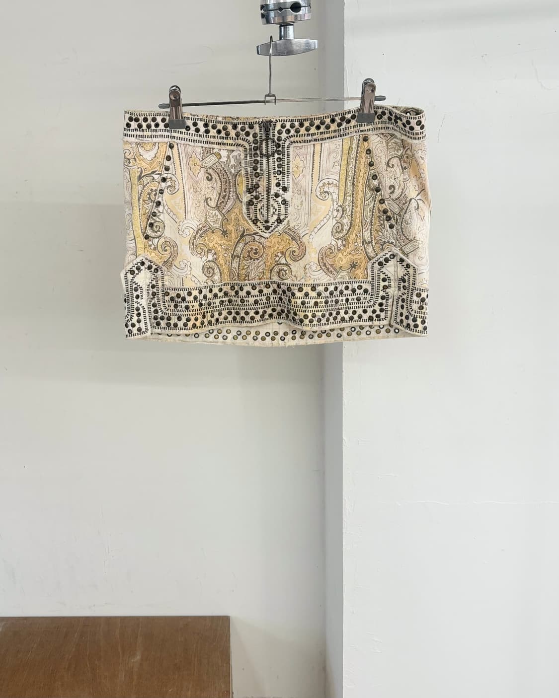 이자벨마랑 아이보리 패턴 미니스커트  상품이미지1