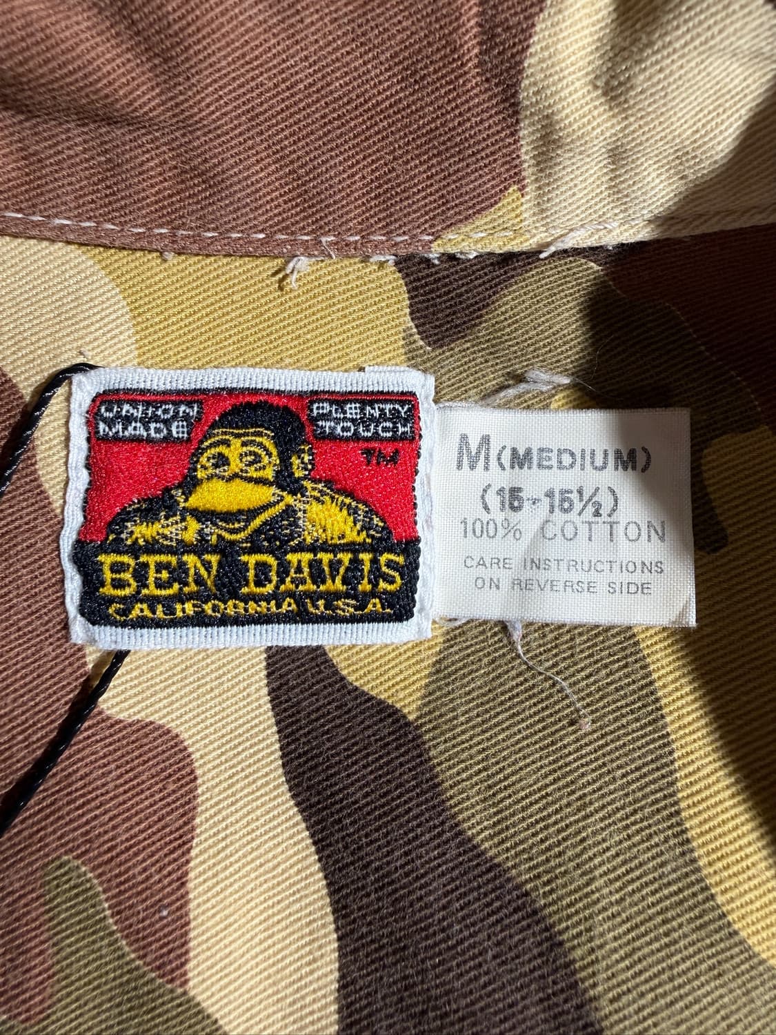 BEN DAVIS 카모 반집업 (Made In Japan) 상품이미지6