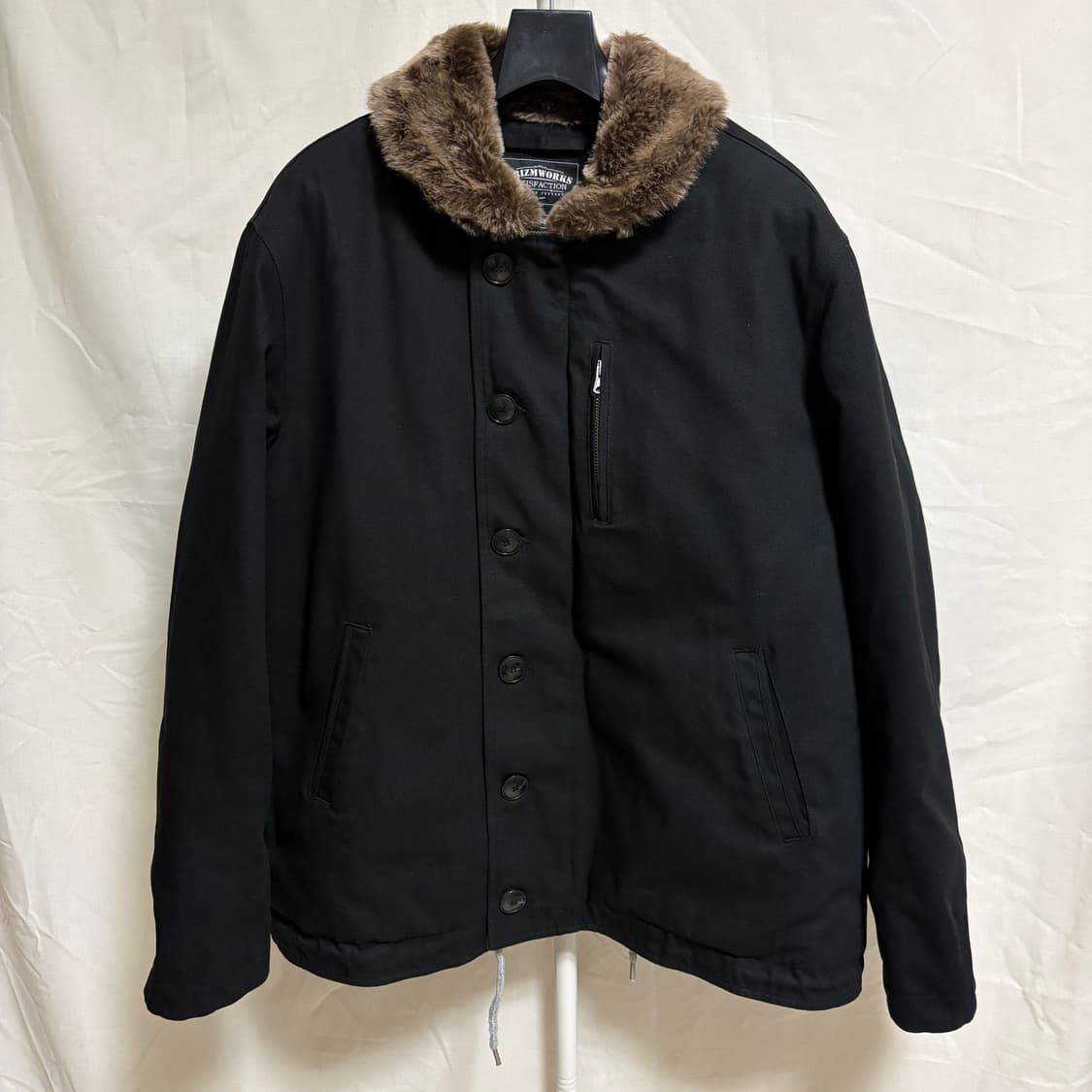 프리즘웍스 N-1 덱자켓 / 블랙, L 상품이미지1