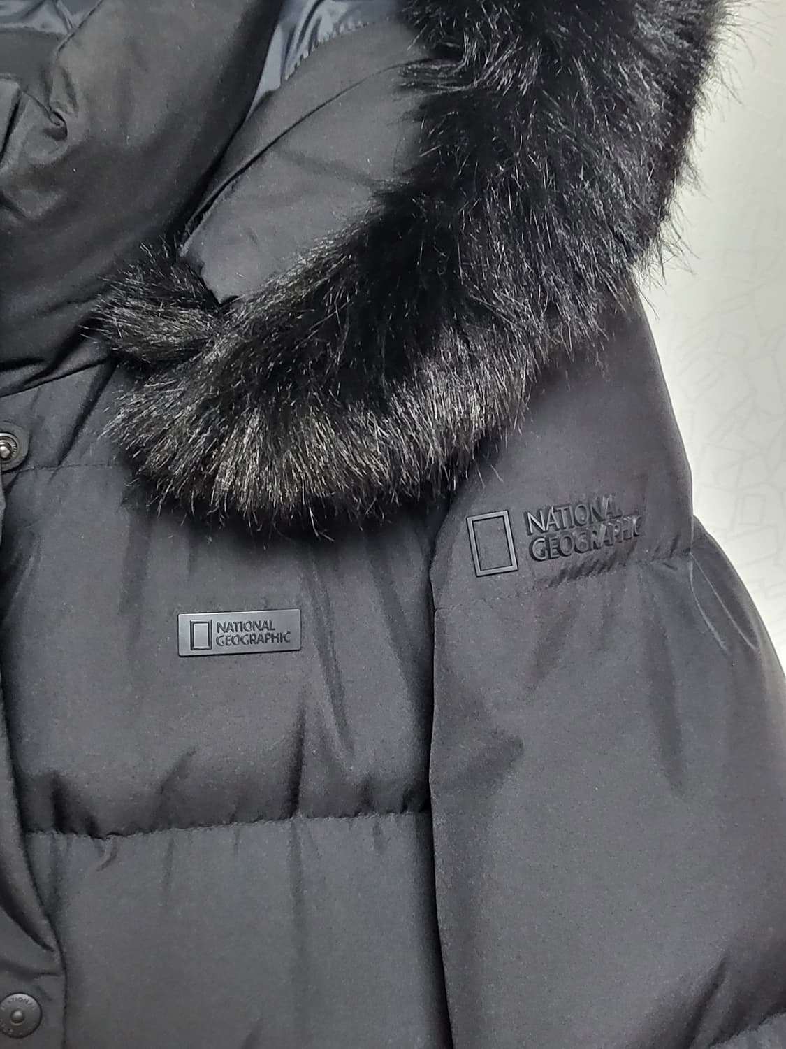 내셔널지오그래픽 아틀라스 윈드스토퍼 여성 롱패딩 상품이미지6