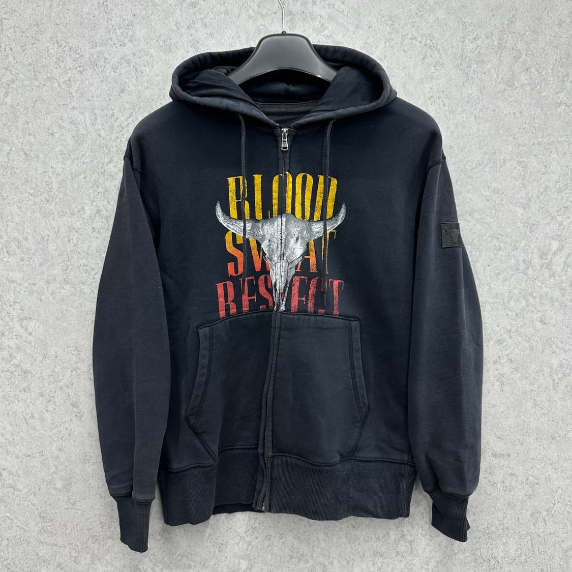 95 언더아머 남자 루즈핏 후드집업 상품이미지1