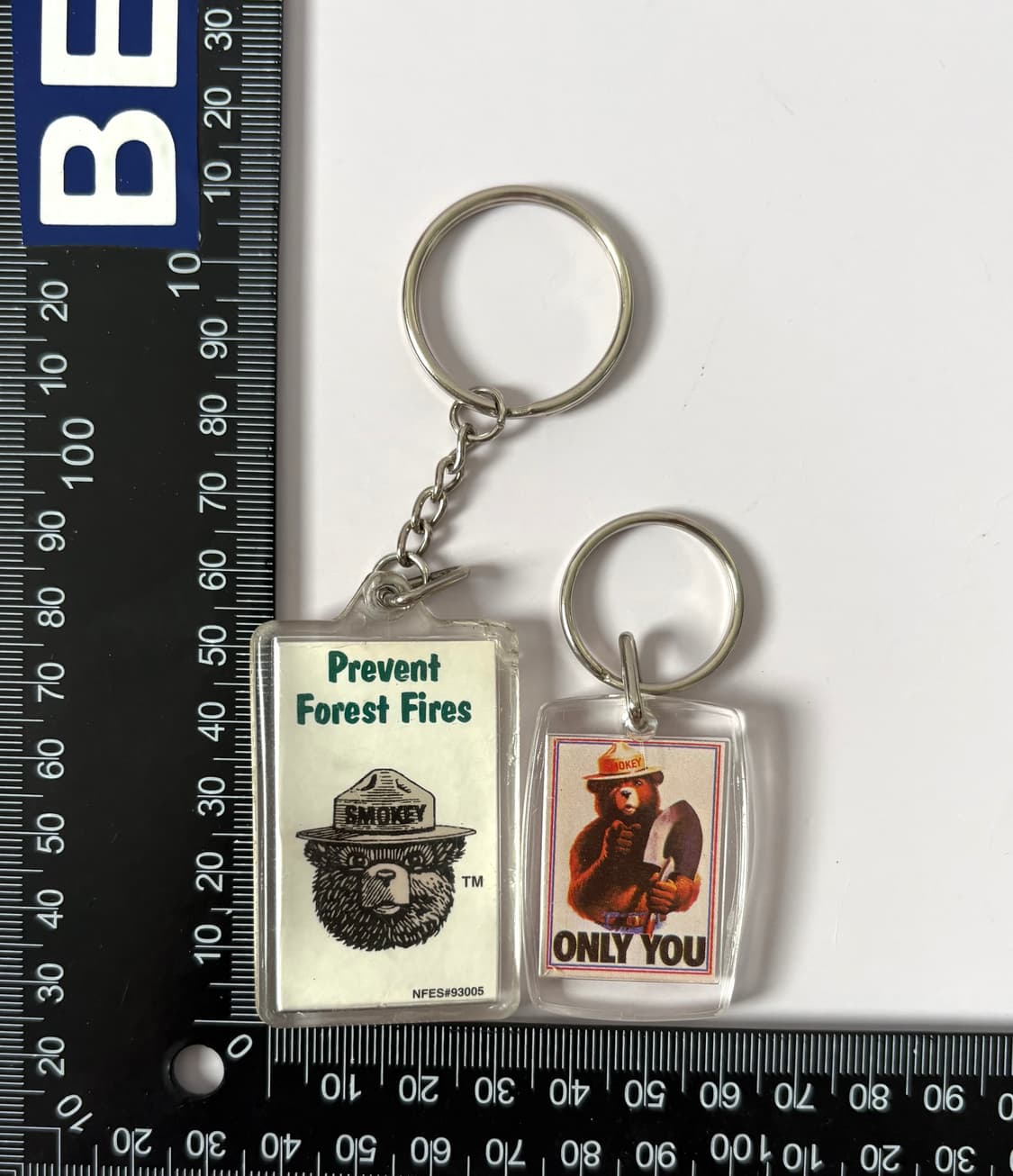 스모키베어 키링2종 상품이미지2