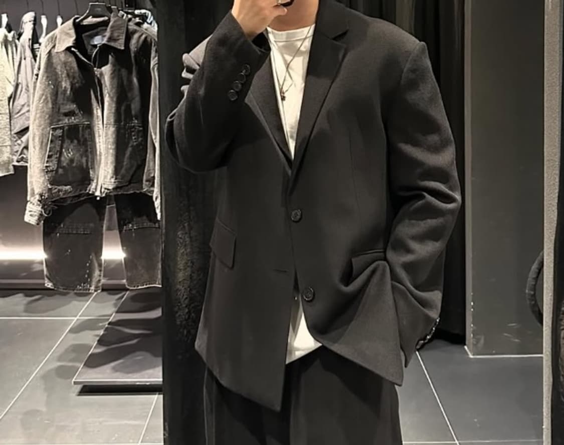 준지 24 노치드라펠 자켓 블레이저 46 상품이미지1