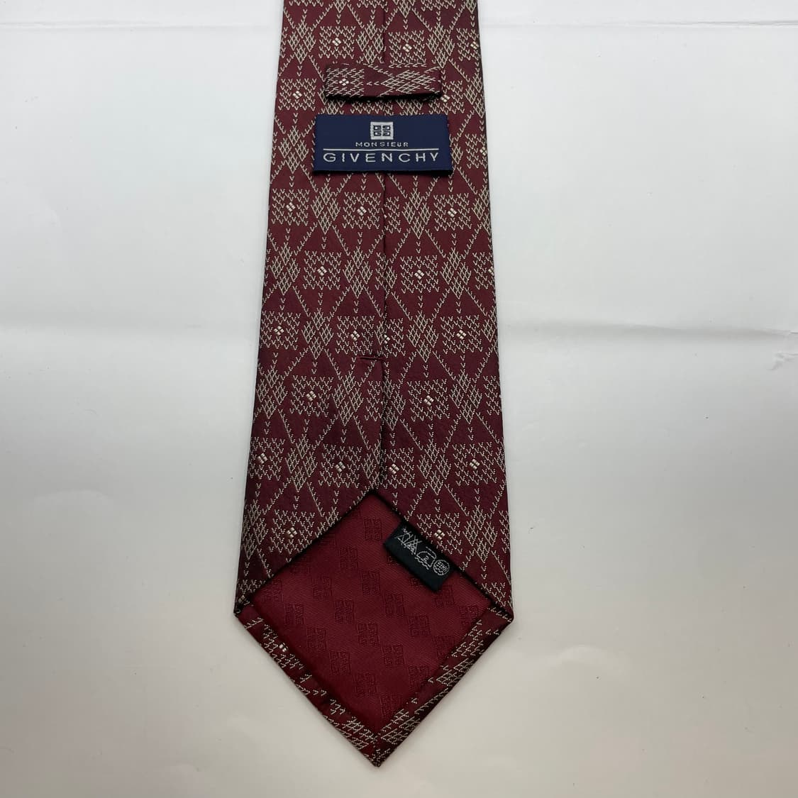 892) (GIVENCHY) 지방시 패턴 넥타이 상품이미지2