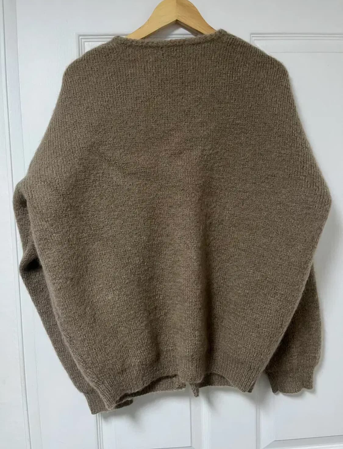 [3] 스테디에브리웨어 SEW / 모헤어 가디건 / 베이지브라운 상품이미지5