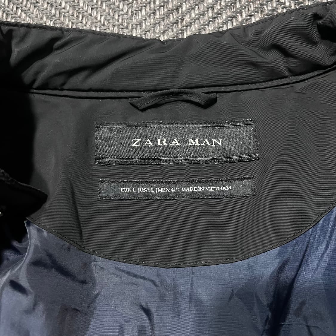 ZARA 자라 퀄팅 집업 라이더 패딩 자켓 상품이미지5