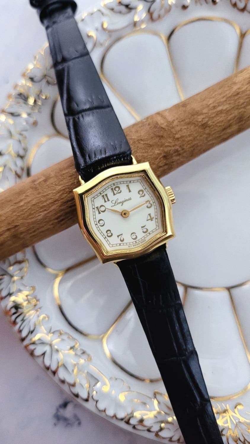 정품 론진 심파티 817.5093 로저드뷔 디자인 수동시계 상품이미지1