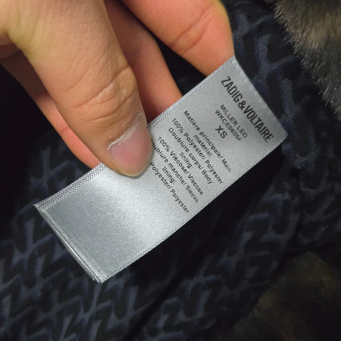 쟈딕앤볼테르 에코 퍼 자켓 /여성 자켓/여자 자켓  상품이미지3