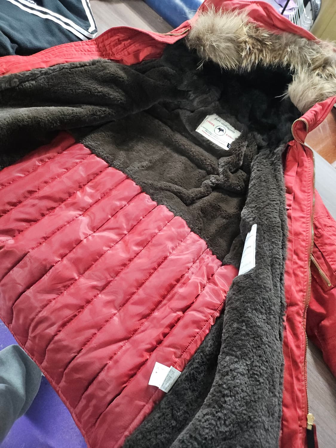 카이아크만 퍼 야상패딩  L 상품이미지5