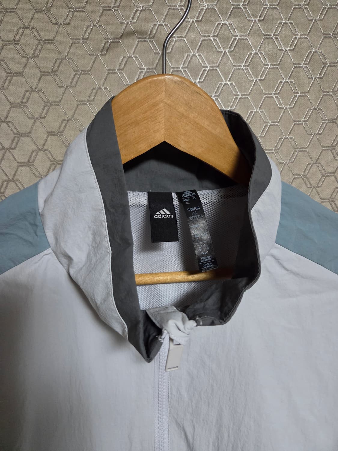 아디다스 남성 우븐 집업 XL 105  상품이미지5