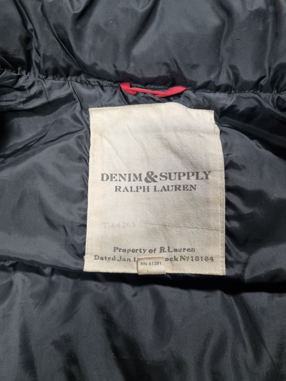 폴로 데님 앤 서플라이 성조기 다운 패딩 m 상품이미지4