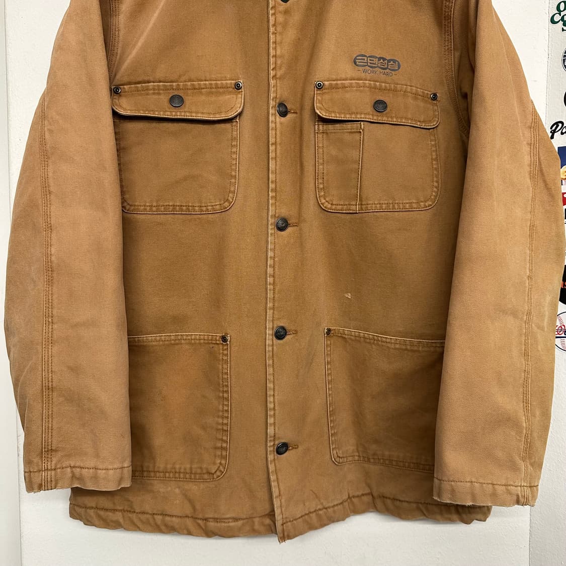 빈티지 캔버스 워크자켓 상품이미지4