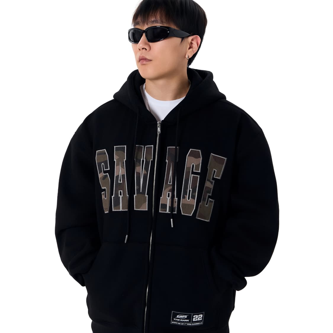 더랭크 세비지 후드집업 1사이즈 상품이미지2