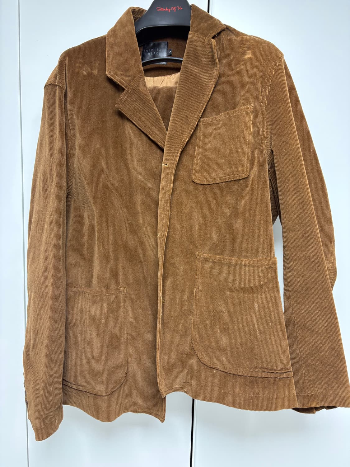 디미트리블랙 브라운 코듀로이 셋업 상품이미지1