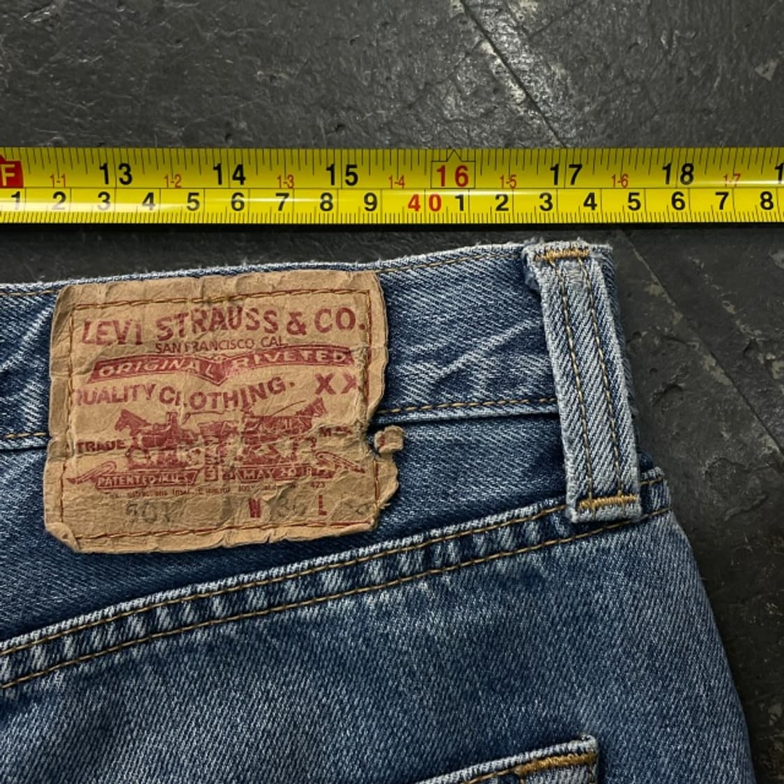 36 리바이스 501 청바지  상품이미지9