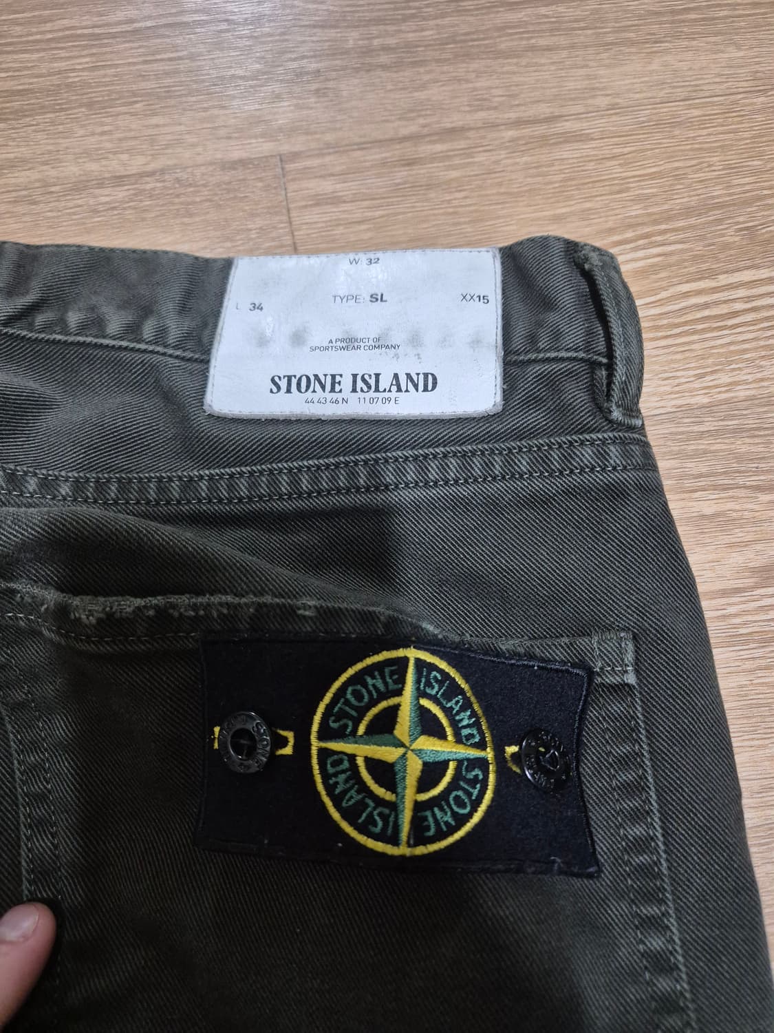 [32] 11fw 스톤아일랜드 빈티지 데님 진 청바지  상품이미지1