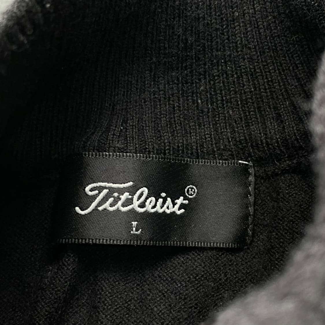 100 타이틀리스트 방풍 반집업 니트 상품이미지3