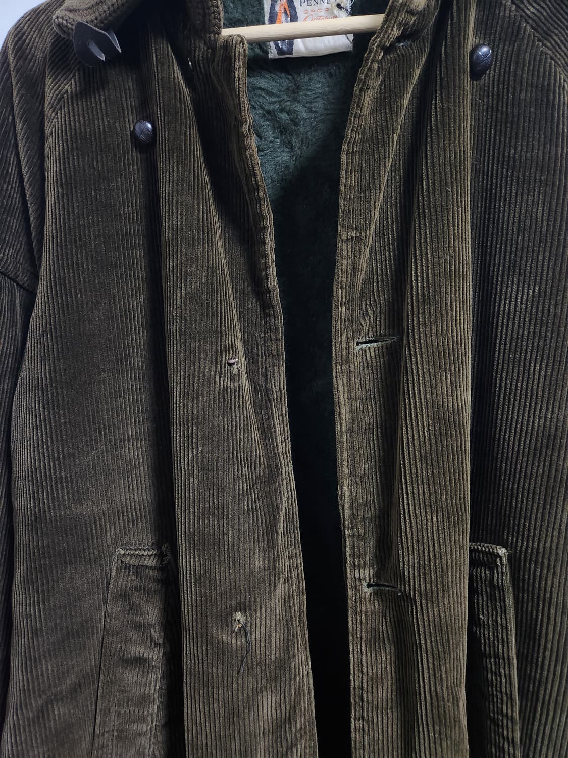 70s JC Penney 코듀로이 파라오 코트(USAmade) 상품이미지4