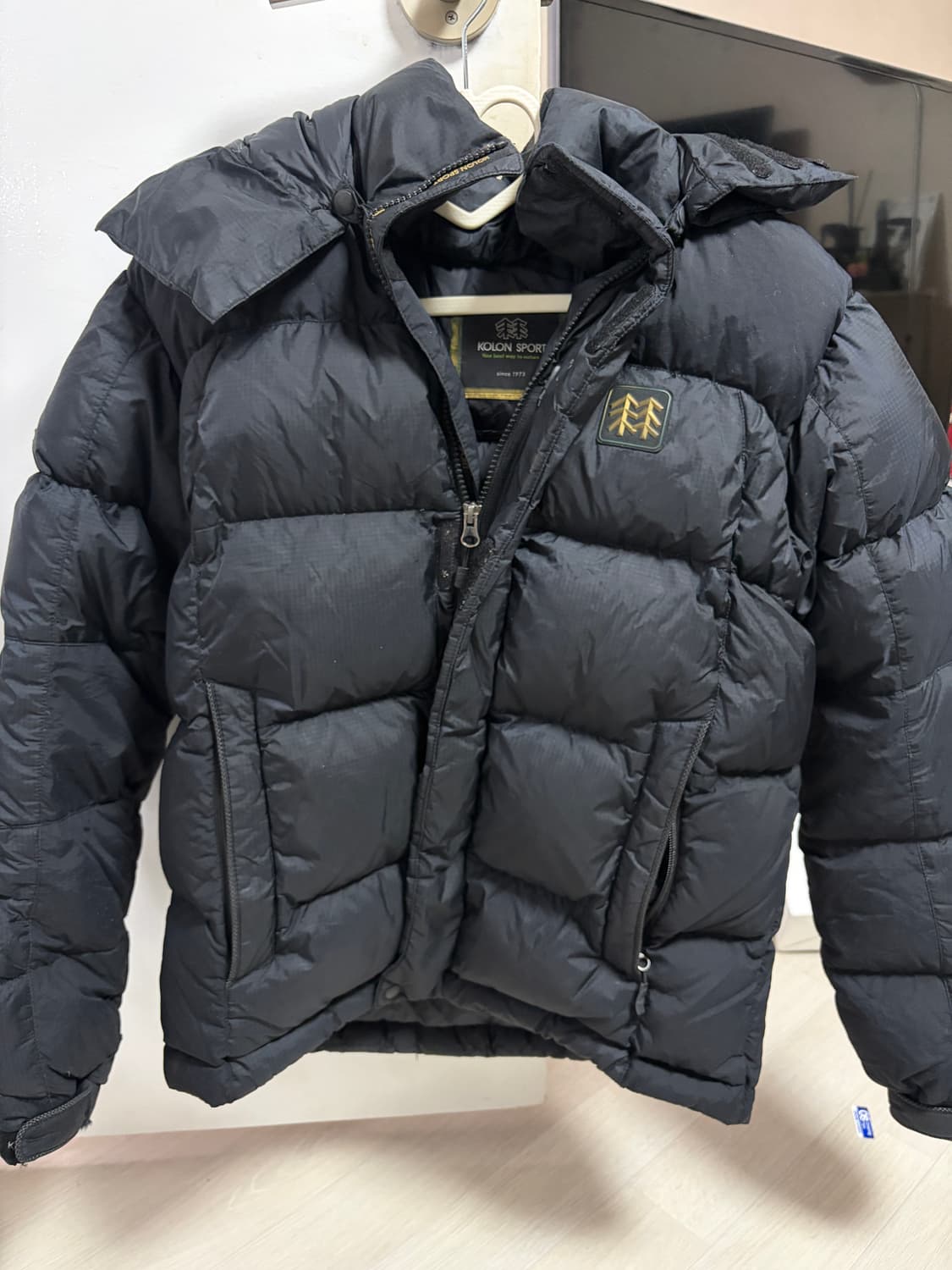 코오롱 윈드스토퍼 800 구스다운 패딩 상품이미지1