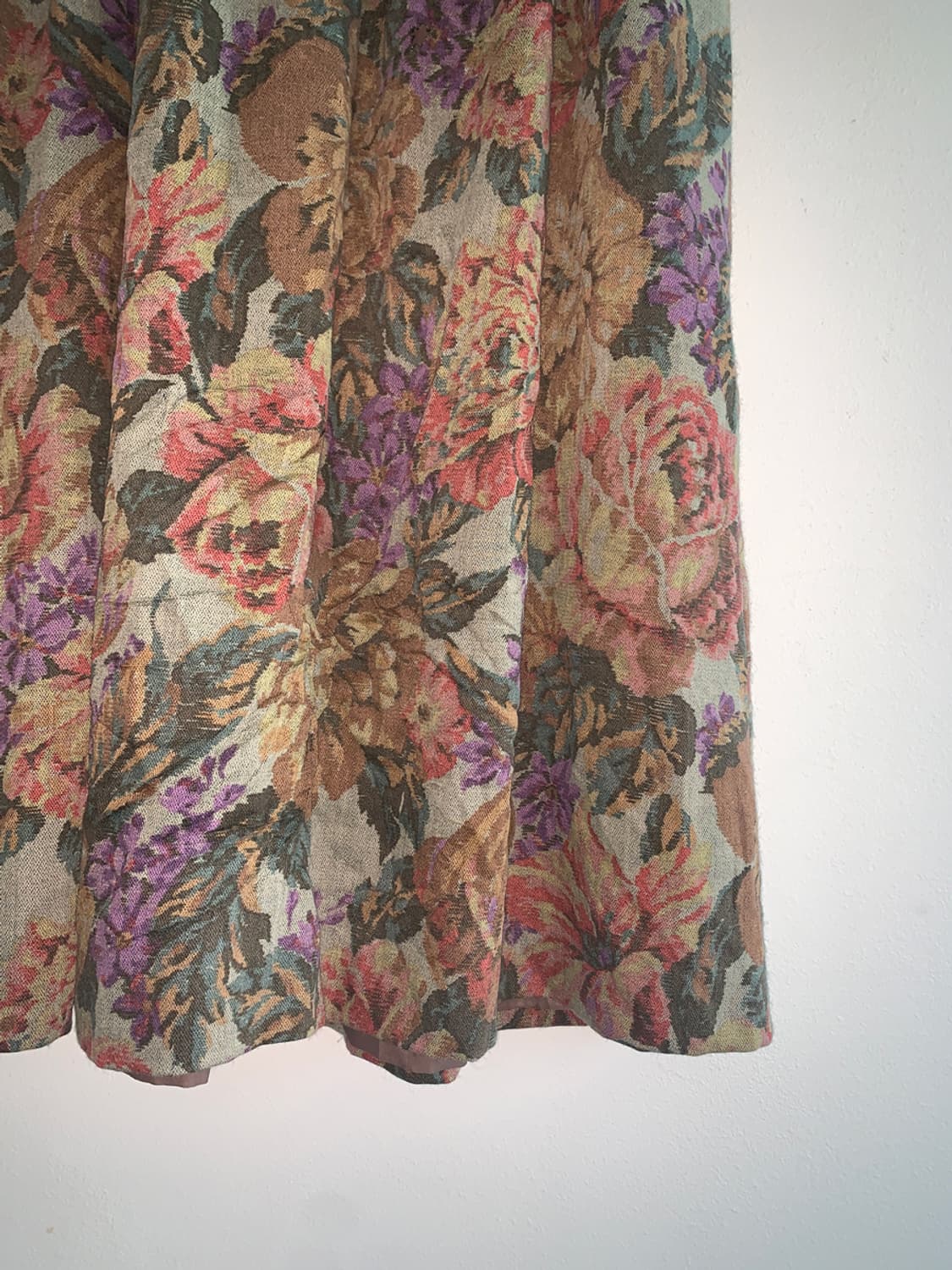 Oriental flower long skirt 상품이미지3