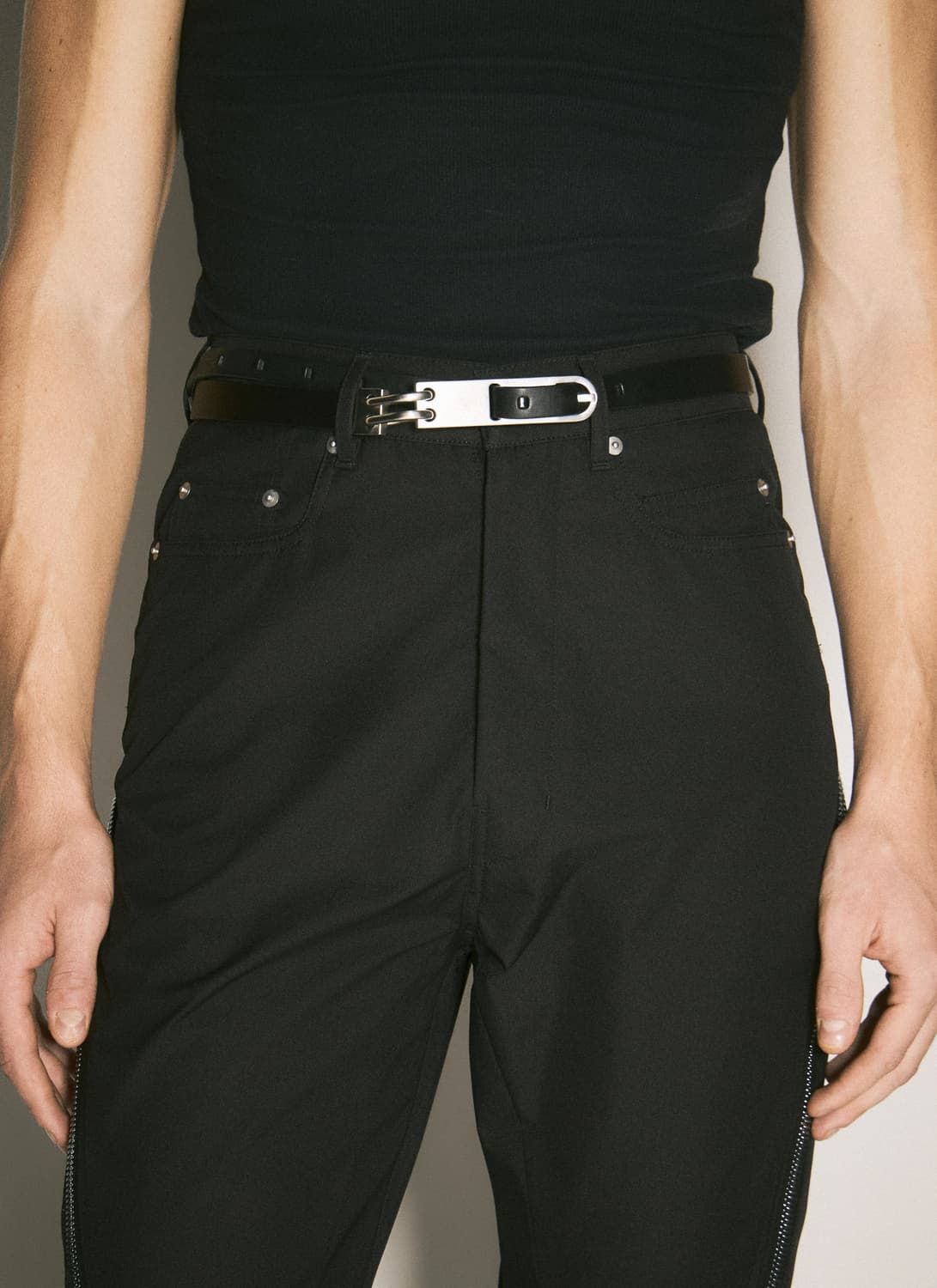 릭오웬스 스키니 레더 벨트 상품이미지3