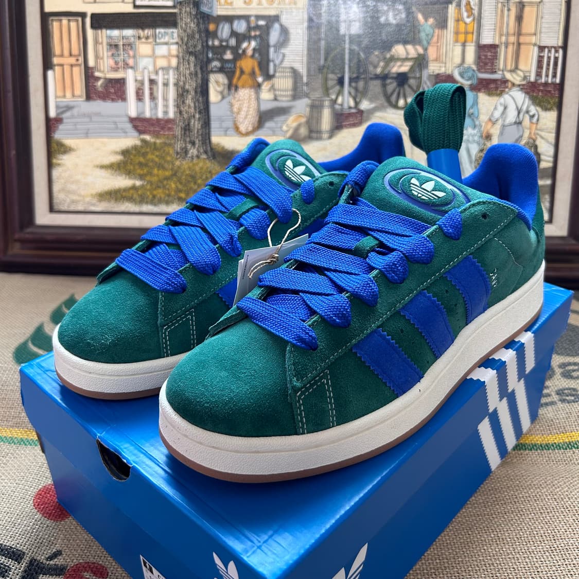 새상품 아디다스 캠퍼스 00s 루시드 블루 상품이미지1
