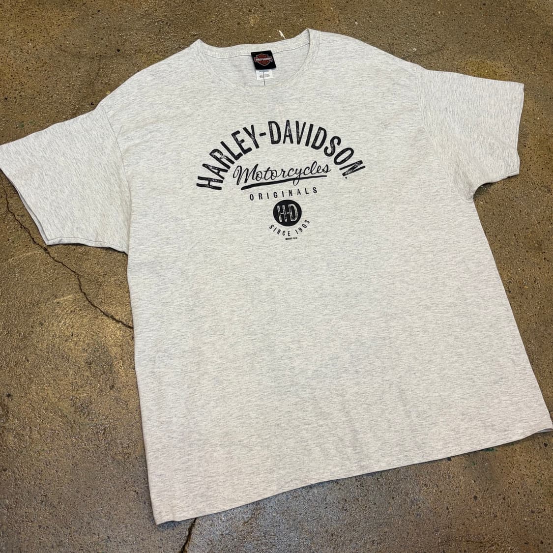 미국 빈티지 할리데이비슨 그레이트리버 반팔티 상품이미지2