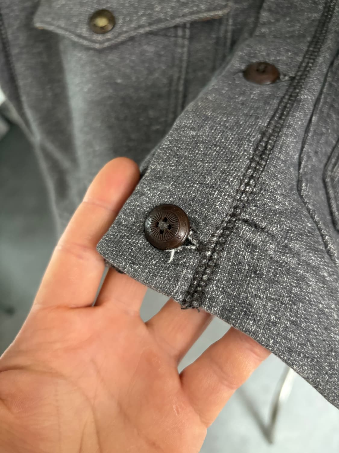 Polo 폴로 랄프로렌 엘보우패치 나바호패턴 버튼 가디건 상품이미지5