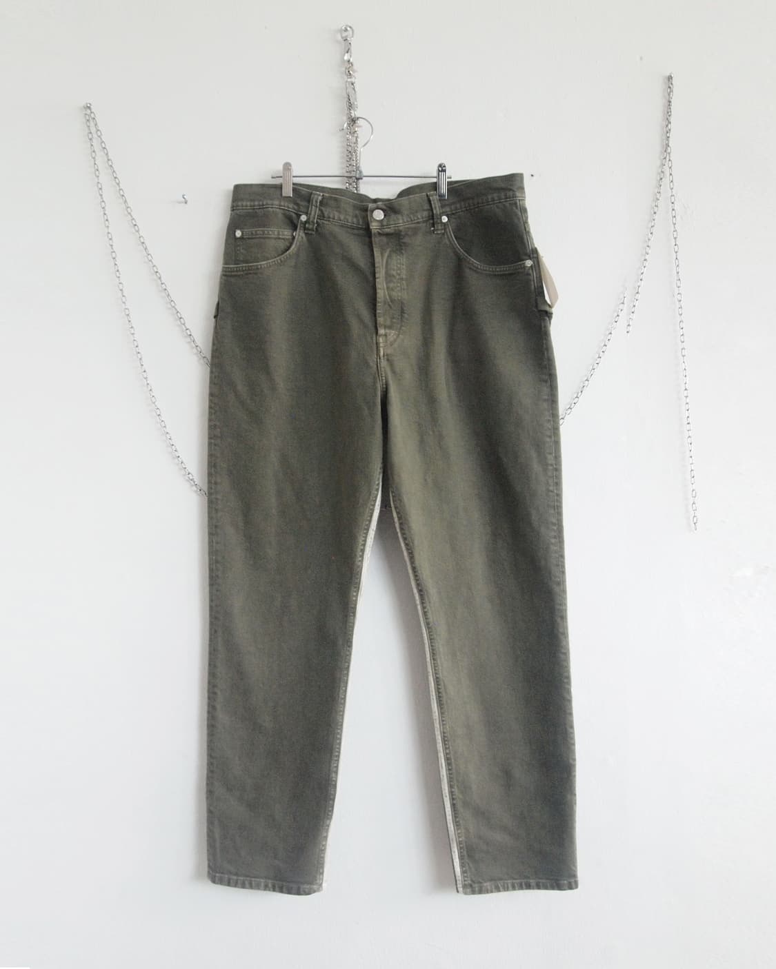 [36] 헬무트랭 본디지 로프 데님팬츠 상품이미지5