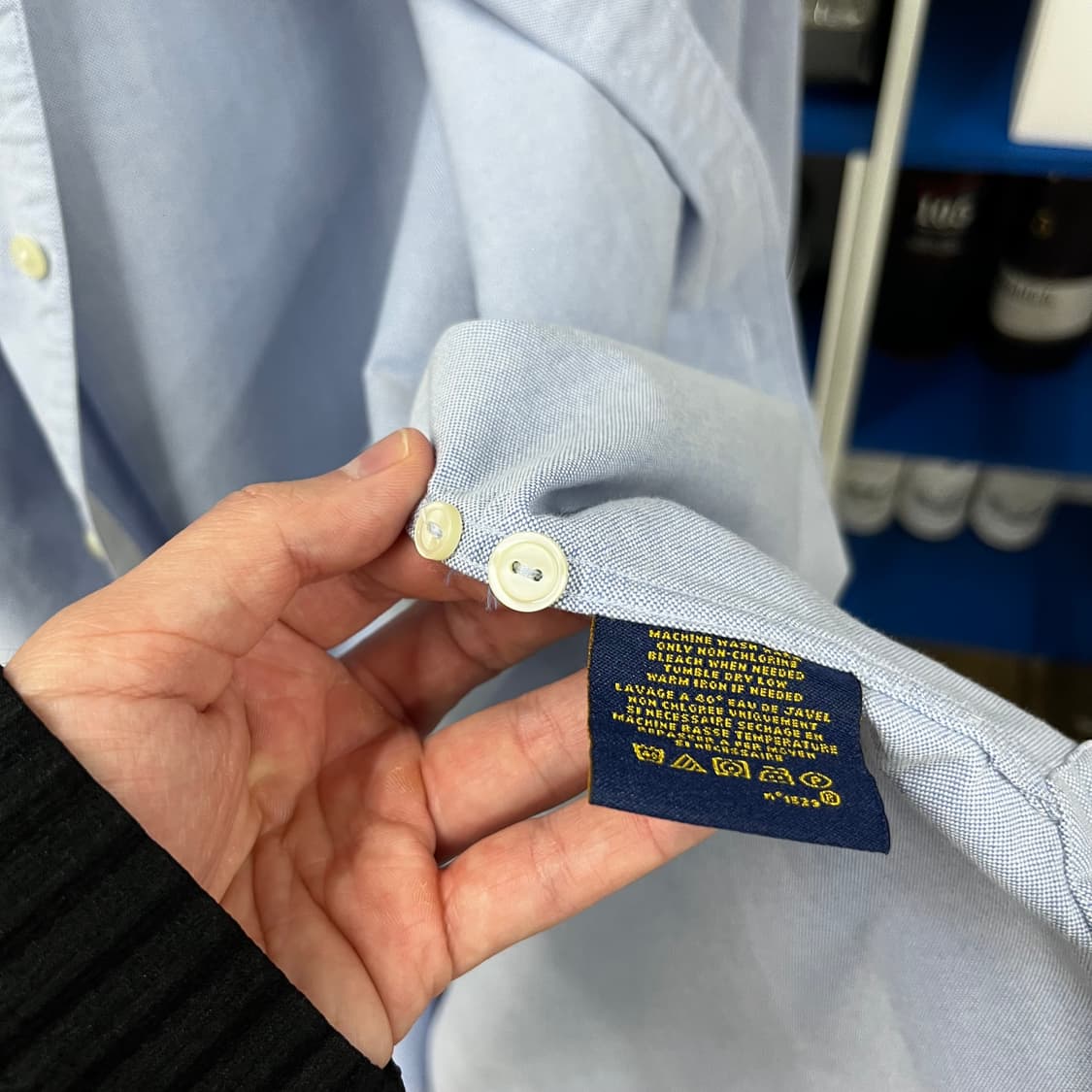 럭비랄프로렌 클레릭 셔츠 XL 상품이미지6