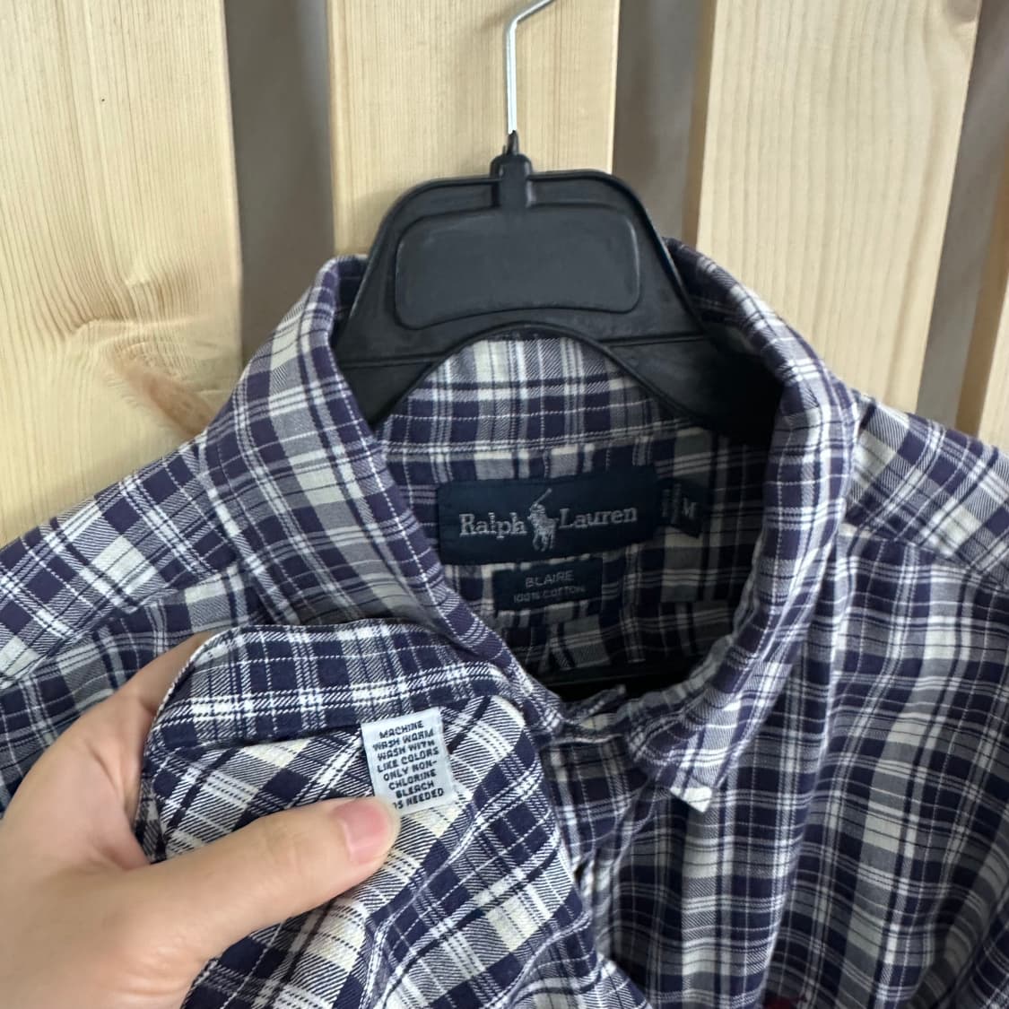 (L) 폴로 랄프로렌 체크 남방 셔츠 상품이미지4