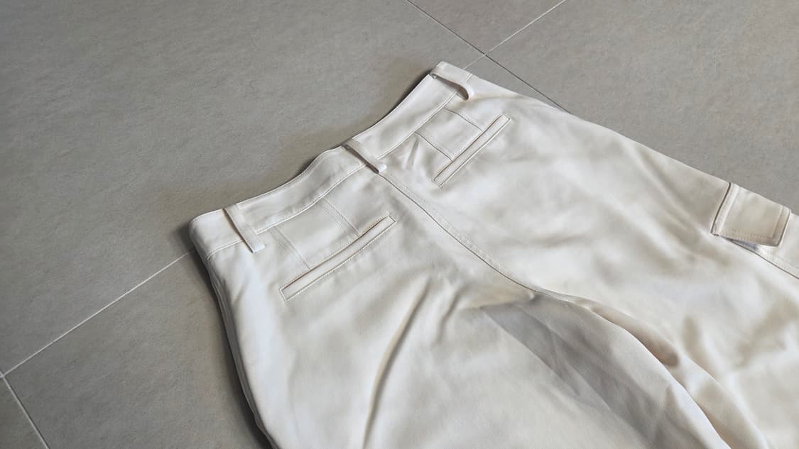 띠어리 애드미럴 크레이프 와이드 레크 카고 팬츠 상품이미지4