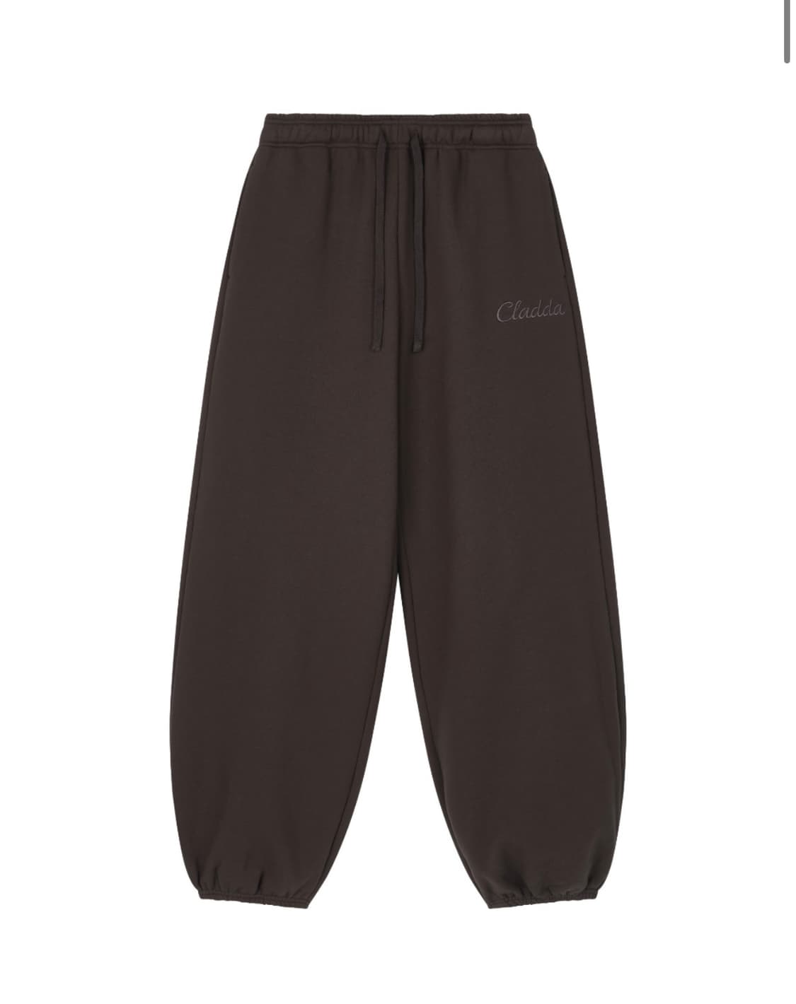클라따 스로우조거 (throw jogger pants) 카키브라운 상품이미지1