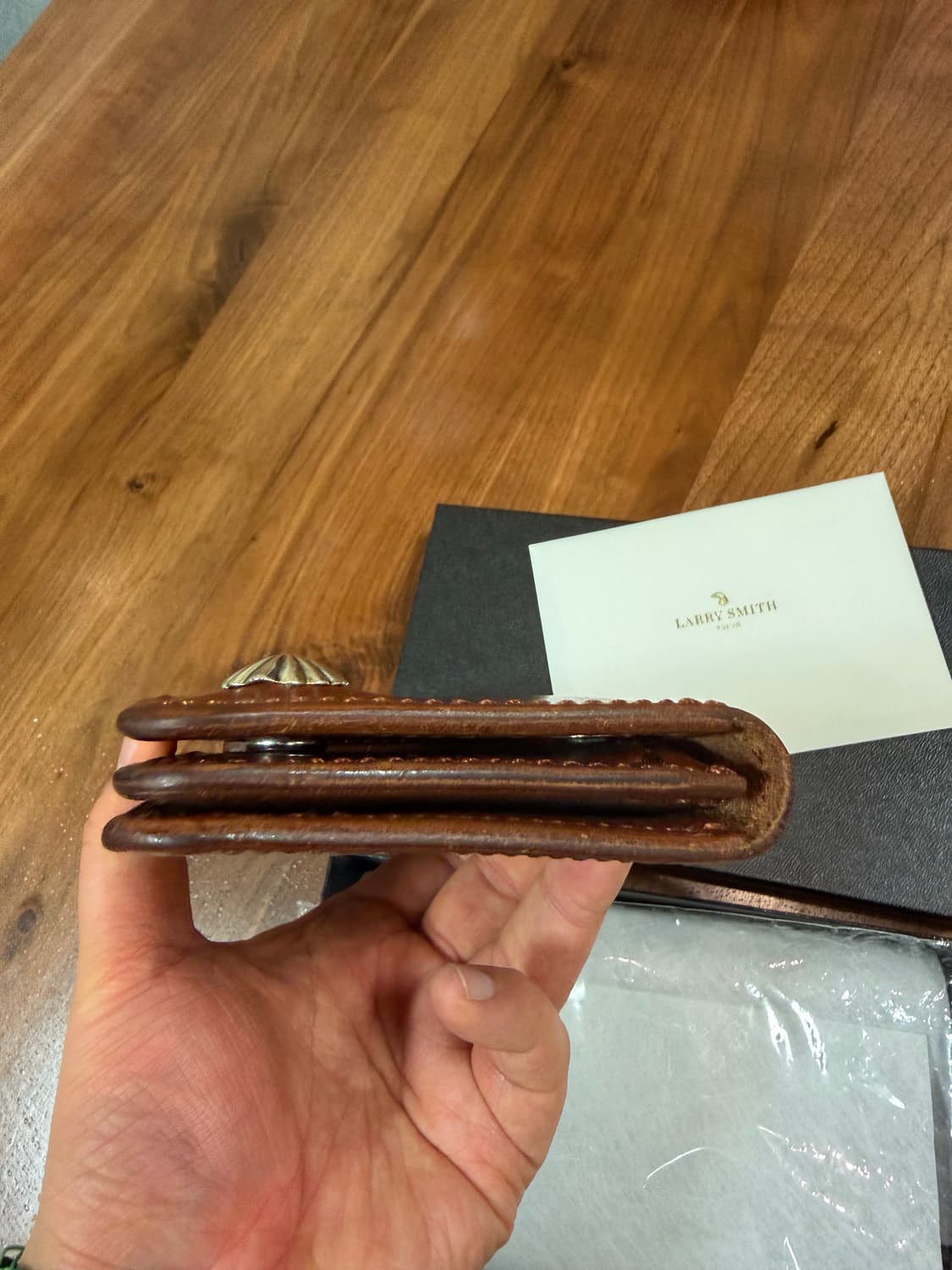 Larry smith Medium(SHELL) trucker wallet 상품이미지7