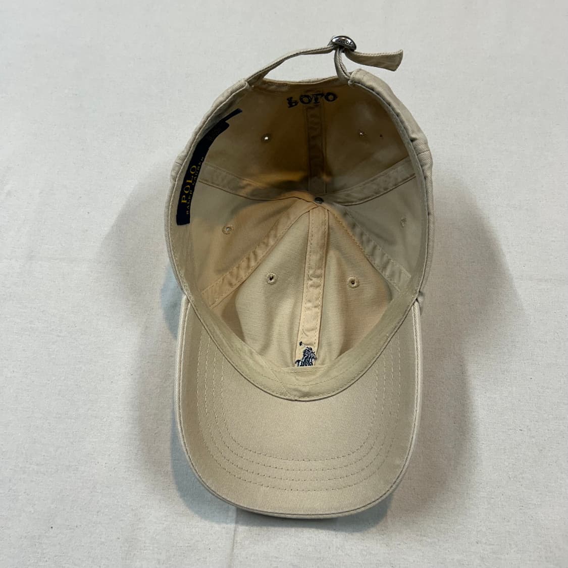 Free) 폴로 랄프로렌 베이지 볼캡 모자 상품이미지7