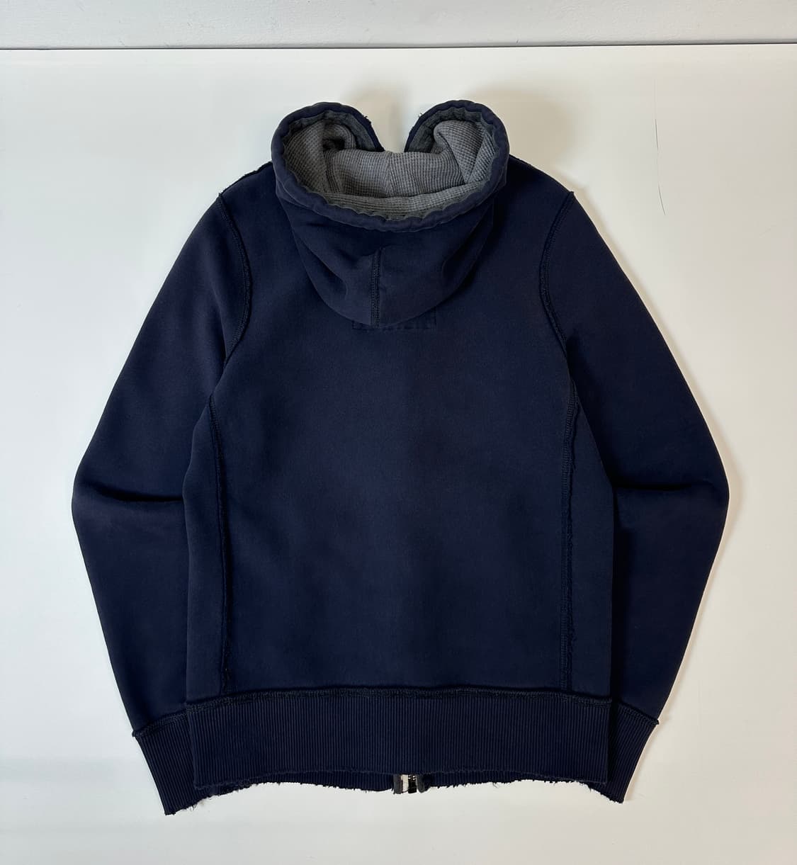 아베크롬비 스펠로고 후드집업 네이비 M 상품이미지4