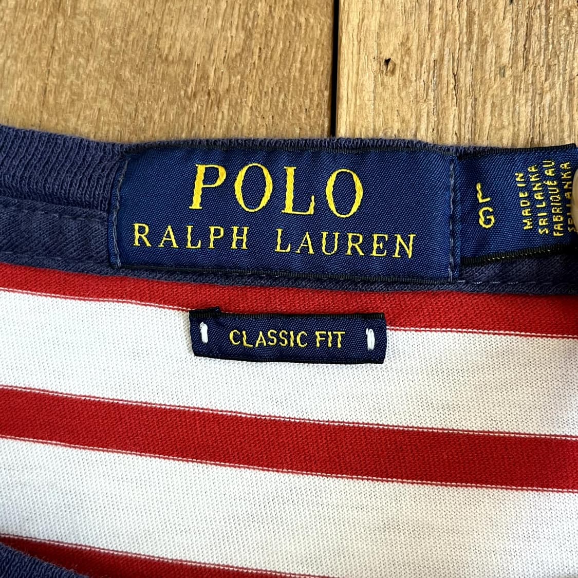 RALPH LAUREN RL-93 STRIPED T SHIRT (100) 상품이미지2