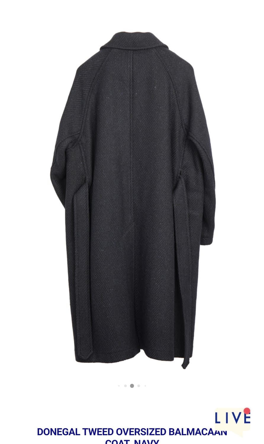 [구매] 도큐먼트 도네갈 발마칸 코트 4종류 M,L,XL 구매 상품이미지4